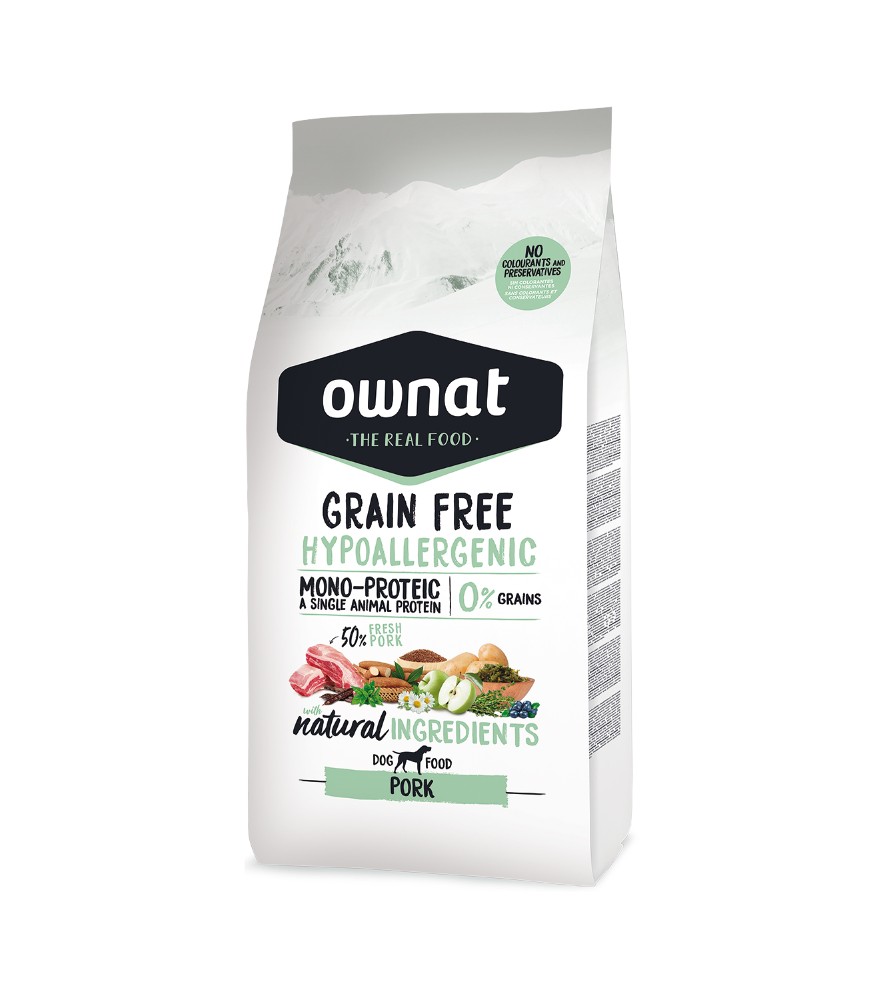 OWNAT GRAIN FREE HYPOALLERGENIC IBERIAN PORK