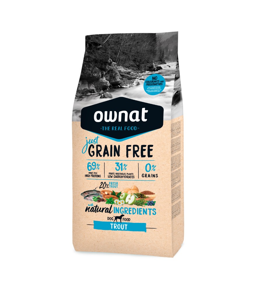 OWNAT JUST GRAIN FREE TROUT