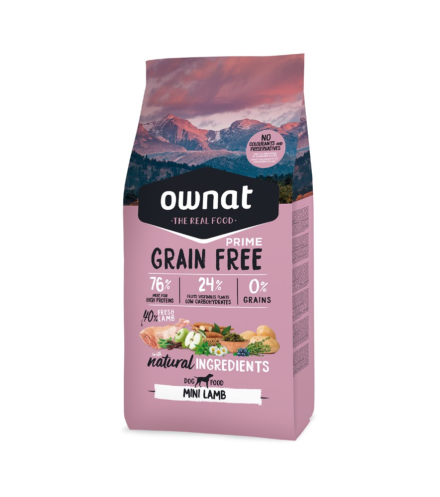 OWNAT GRAIN FREE PRIME MINI LAMB