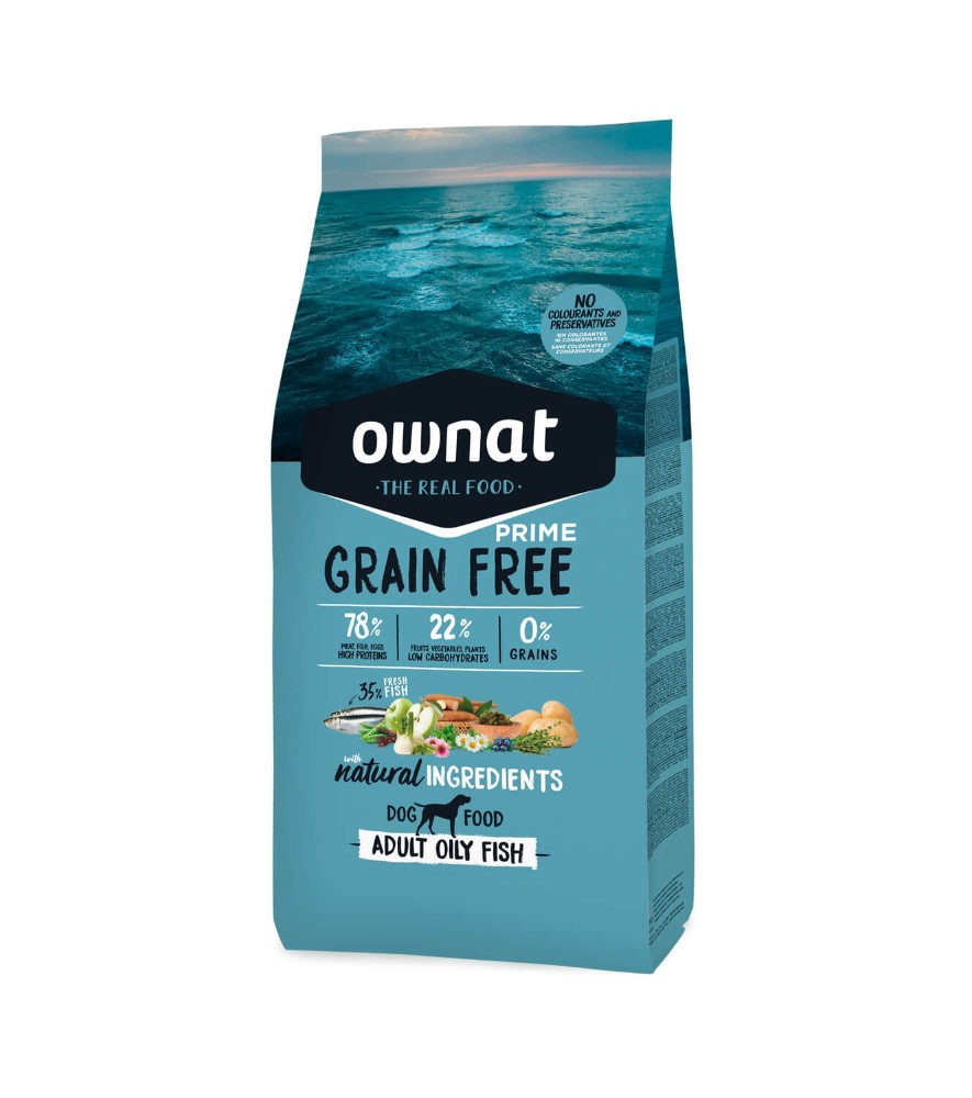 OWNAT GRAIN FREE PRIME ADULT OILY FISH