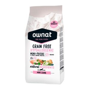OWNAT GRAIN FREE HYPOALLERGENIC MINI LAMB