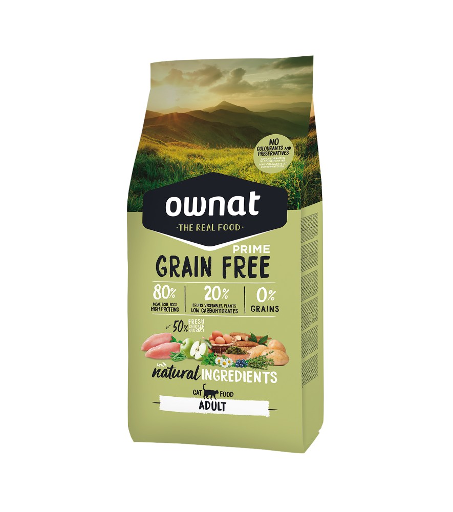 OWNAT GRAIN FREE PRIME ADULT CHICKEN & TURKEY