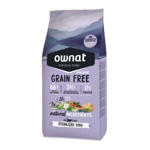 OWNAT GRAIN FREE PRIME STERILIZED FISH