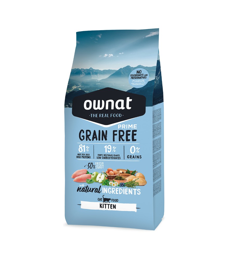 OWNAT GRAIN FREE PRIME KITTEN