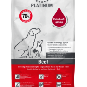 PLATINUM DOG ADULT BEEF