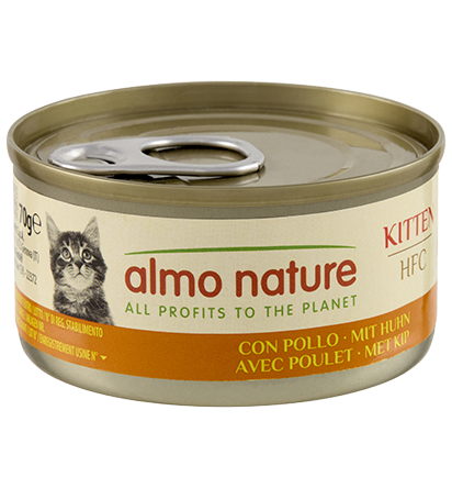 ALMO NATURE CAT HFC KITTEN POLLO
