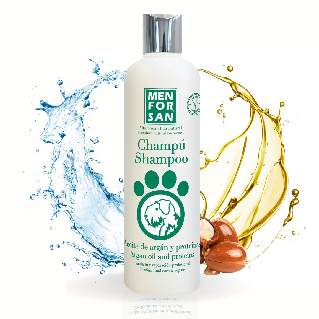 MENFORSAN CHAMPU CON ACEITE DE ARGAN Y PROTEINAS