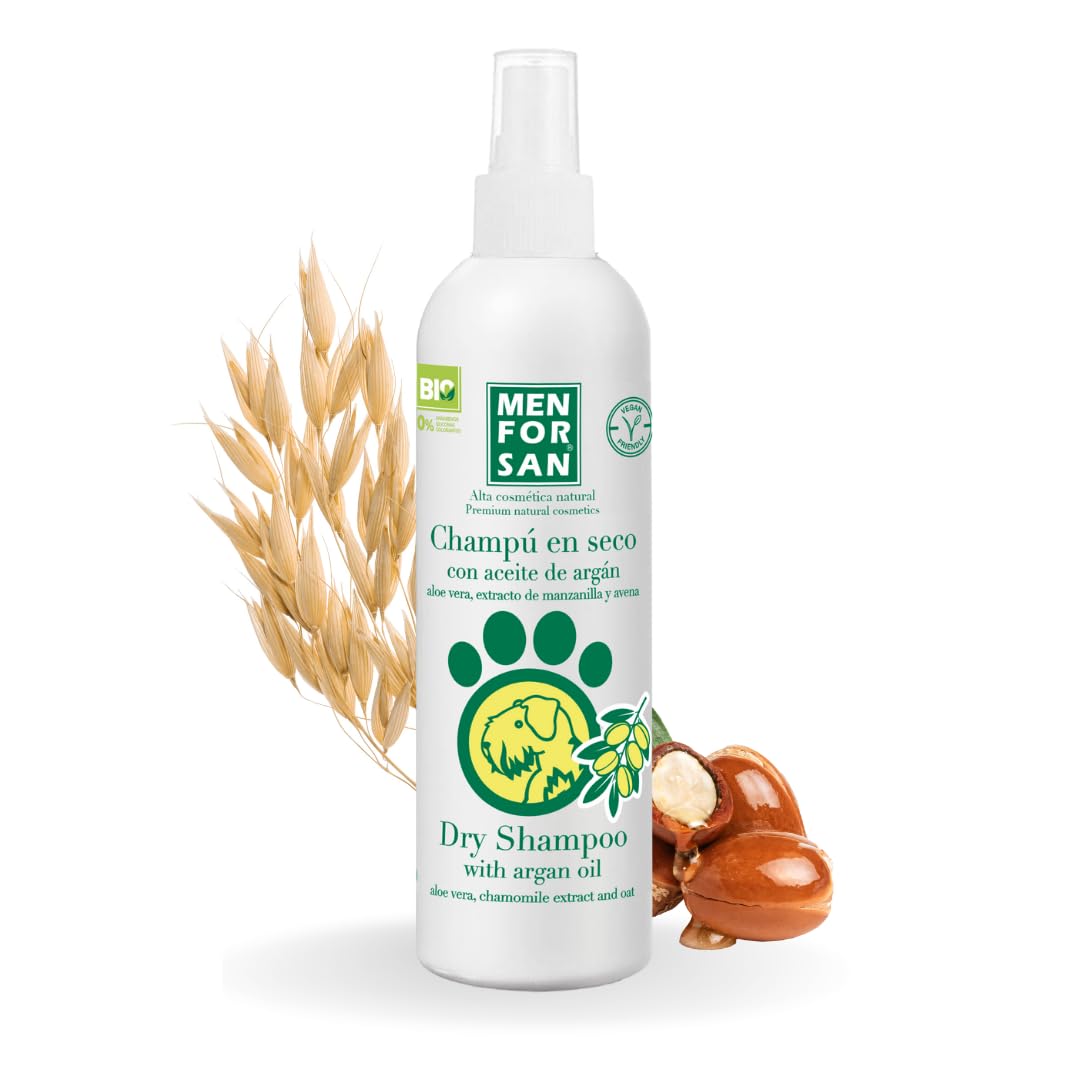 MENFORSAN CHAMPU EN SECO CON ACEITE DE ARGAN